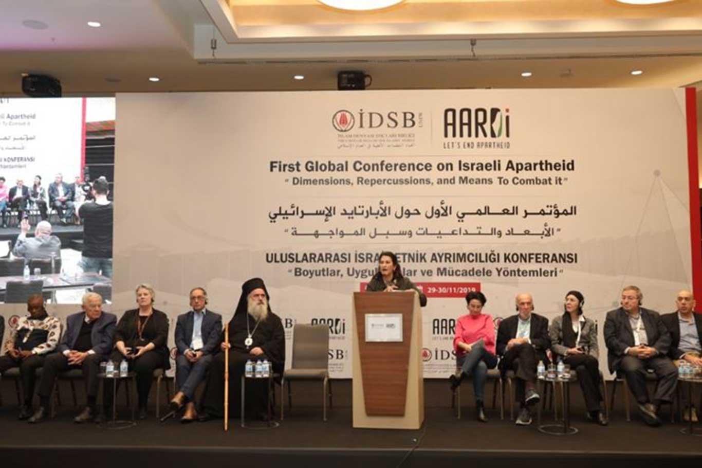 Palestinians Abroad support int’l coalition against zionists' apartheid 